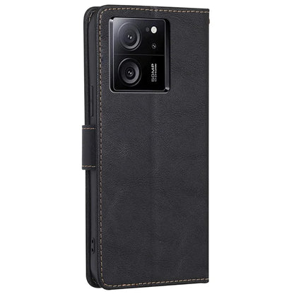 For Xiaomi Redmi K60 Ultra / 13T / 13T Pro Case Anti-Scratch PU Leather Cowhide Texture Wallet Phone Cover
