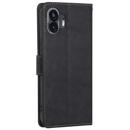 For Nothing Phone (2) Case Anti-fall PU Leather RFID Blocking Stand Cell Phone Cover