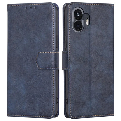 For Nothing Phone (2) Case Anti-fall PU Leather RFID Blocking Stand Cell Phone Cover