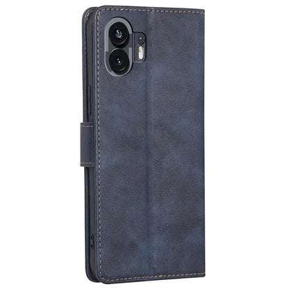 For Nothing Phone (2) Case Anti-fall PU Leather RFID Blocking Stand Cell Phone Cover