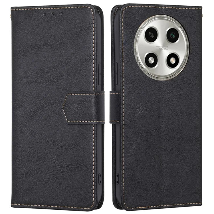 For Oppo A2 Pro 5G Case PU Leather RFID Blocking Stand Mobile Phone Protector