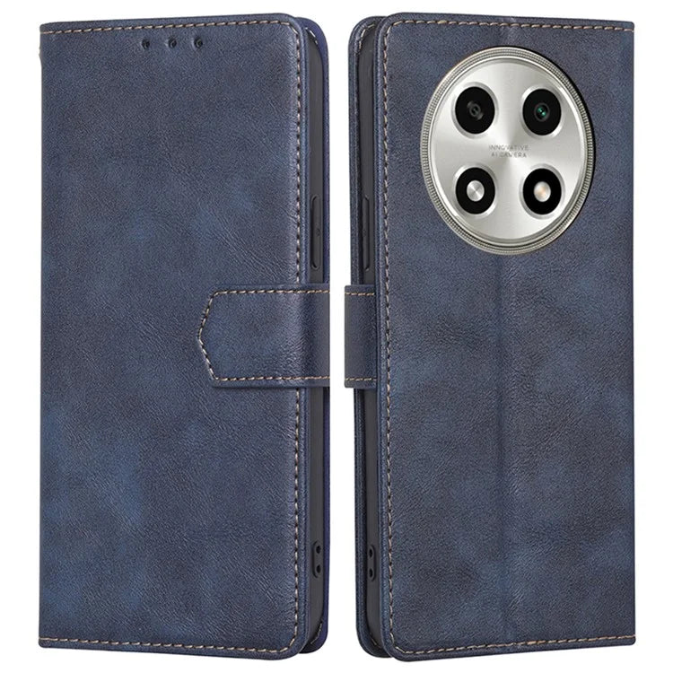 For Oppo A2 Pro 5G Case PU Leather RFID Blocking Stand Mobile Phone Protector