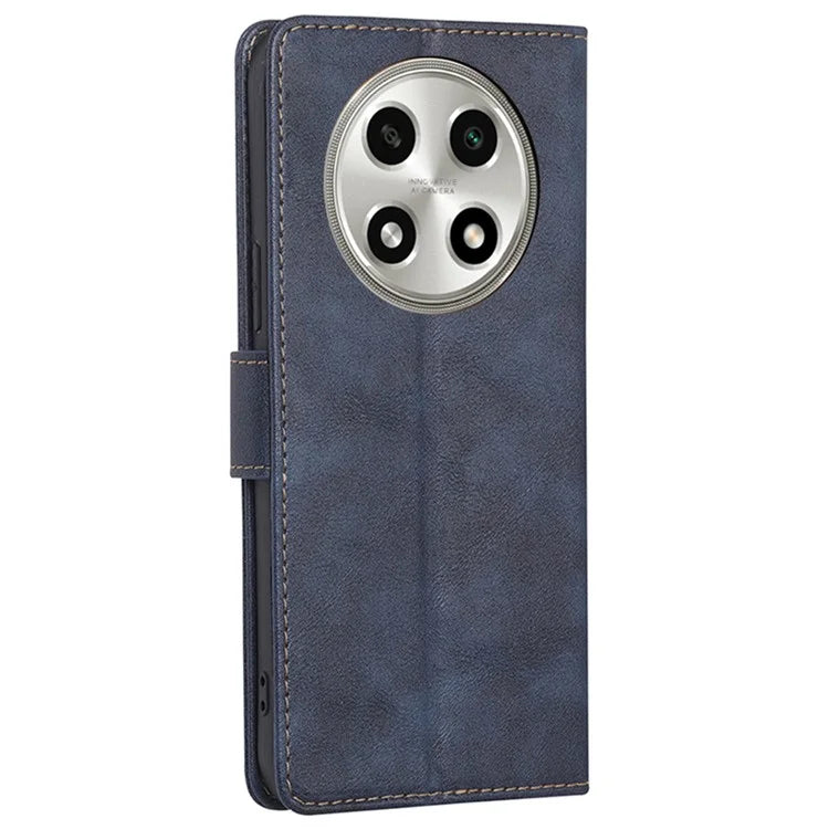 For Oppo A2 Pro 5G Case PU Leather RFID Blocking Stand Mobile Phone Protector
