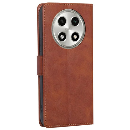 For Oppo A2 Pro 5G Case PU Leather RFID Blocking Stand Mobile Phone Protector