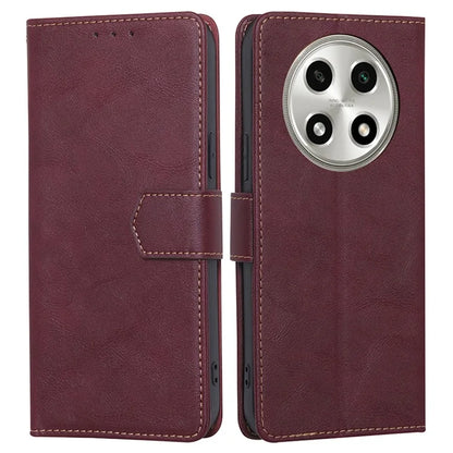 For Oppo A2 Pro 5G Case PU Leather RFID Blocking Stand Mobile Phone Protector