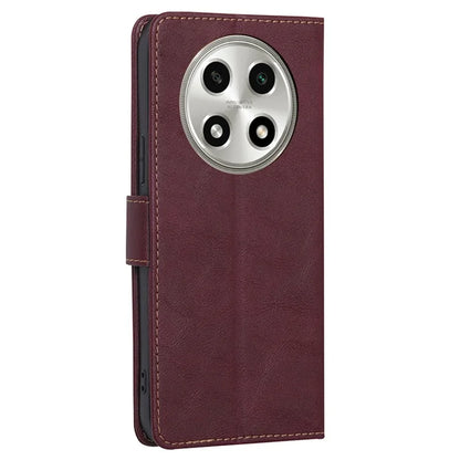 For Oppo A2 Pro 5G Case PU Leather RFID Blocking Stand Mobile Phone Protector