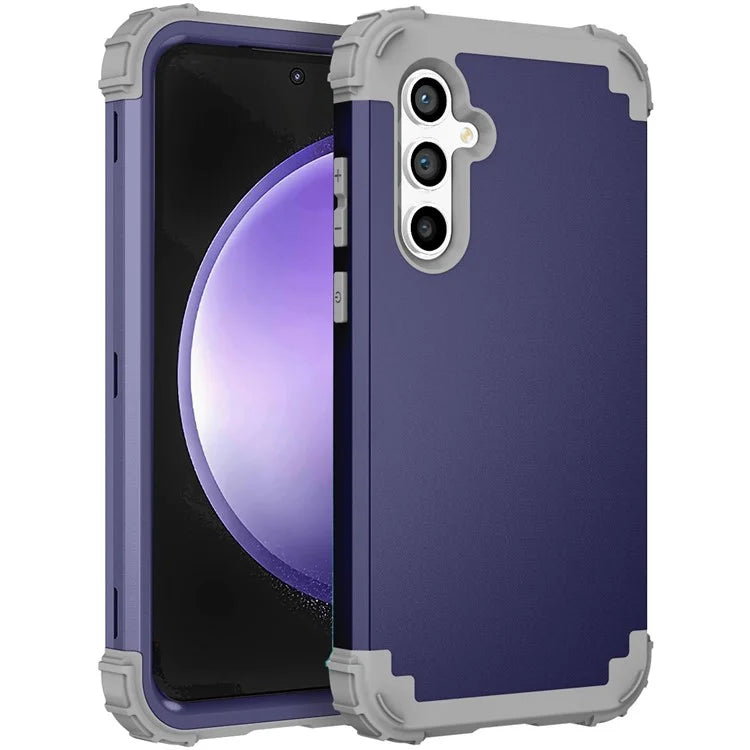 L-Style For Samsung Galaxy S23 FE Case PC + Silicone Anti-Drop Phone Cover