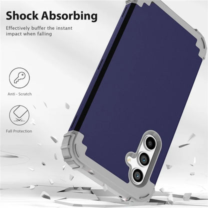 L-Style For Samsung Galaxy S23 FE Case PC + Silicone Anti-Drop Phone Cover