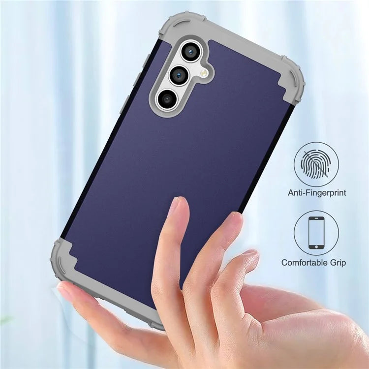 L-Style For Samsung Galaxy S23 FE Case PC + Silicone Anti-Drop Phone Cover