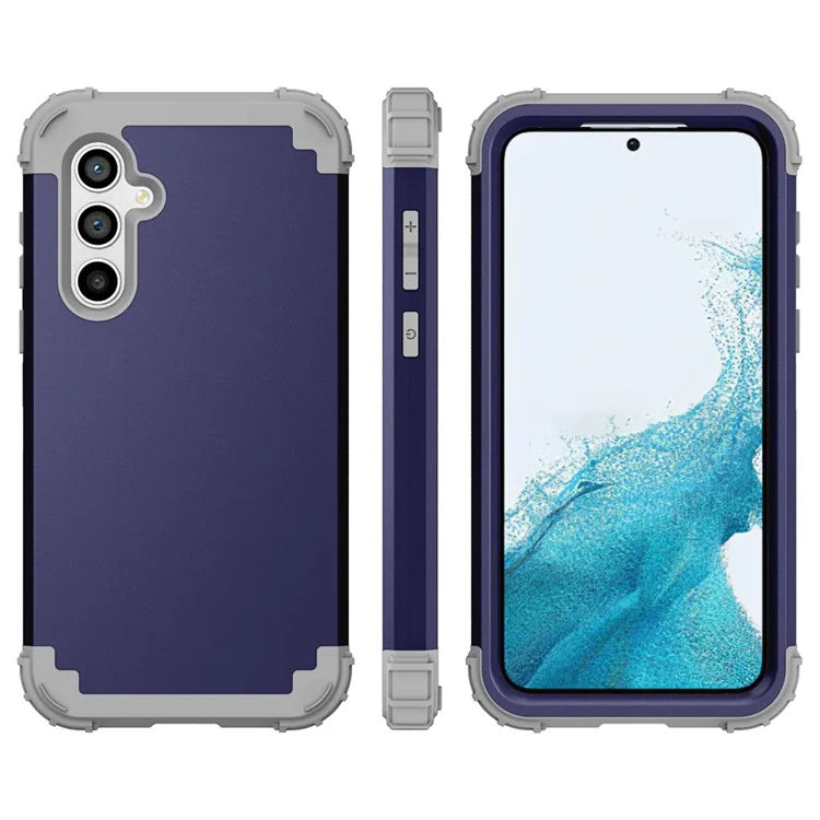 L-Style For Samsung Galaxy S23 FE Case PC + Silicone Anti-Drop Phone Cover