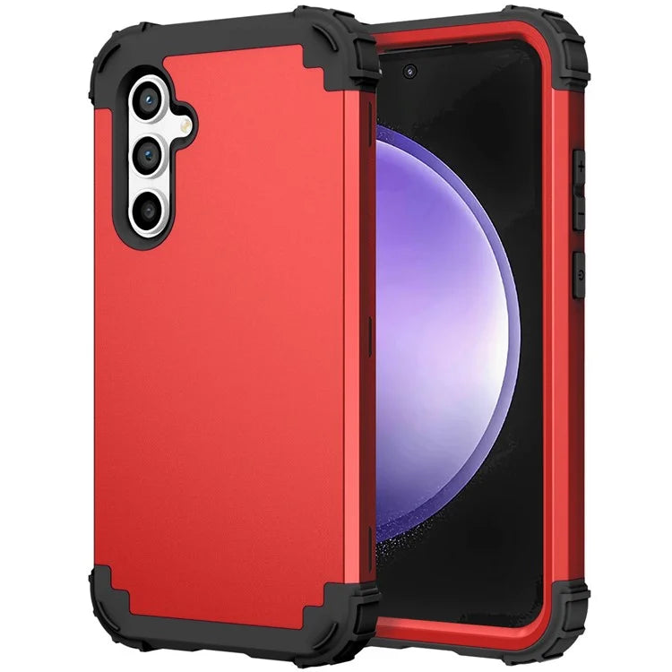 L-Style For Samsung Galaxy S23 FE Case PC + Silicone Anti-Drop Phone Cover