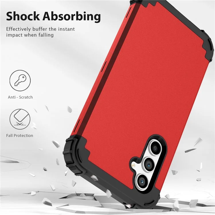 L-Style For Samsung Galaxy S23 FE Case PC + Silicone Anti-Drop Phone Cover