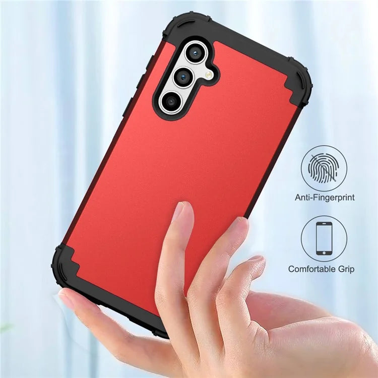 L-Style For Samsung Galaxy S23 FE Case PC + Silicone Anti-Drop Phone Cover