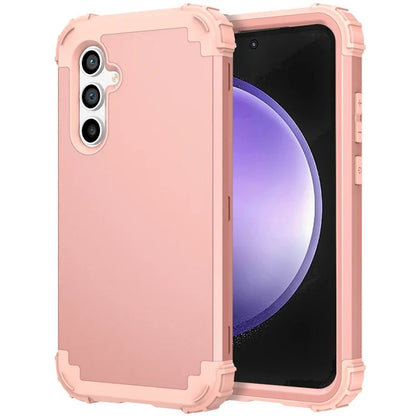 L-Style For Samsung Galaxy S23 FE Case PC + Silicone Anti-Drop Phone Cover