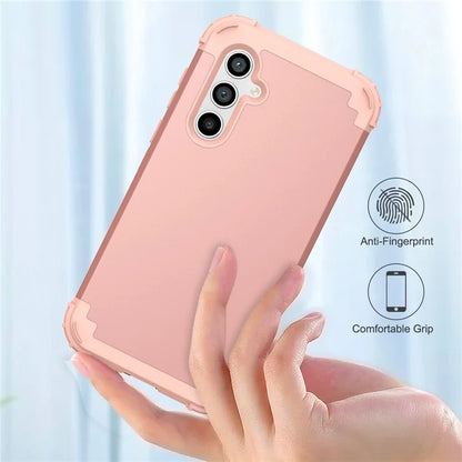 L-Style For Samsung Galaxy S23 FE Case PC + Silicone Anti-Drop Phone Cover