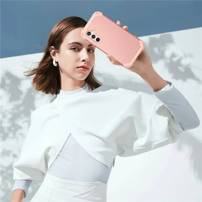 L-Style For Samsung Galaxy S23 FE Case PC + Silicone Anti-Drop Phone Cover