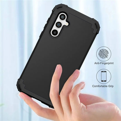 L-Style For Samsung Galaxy S23 FE Case PC + Silicone Anti-Drop Phone Cover