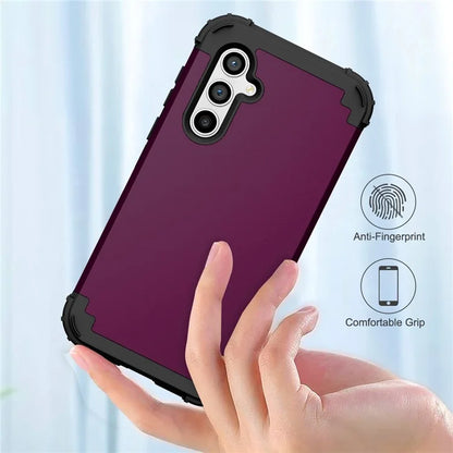 L-Style For Samsung Galaxy S23 FE Case PC + Silicone Anti-Drop Phone Cover