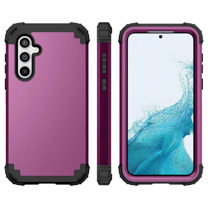 L-Style For Samsung Galaxy S23 FE Case PC + Silicone Anti-Drop Phone Cover