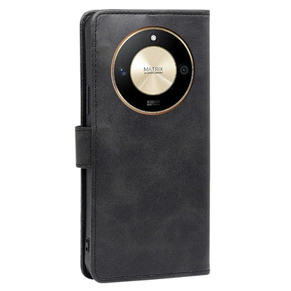 For Honor X50 Case Anti-scratch PU Leather Calf Texture Stand Wallet Phone Cover