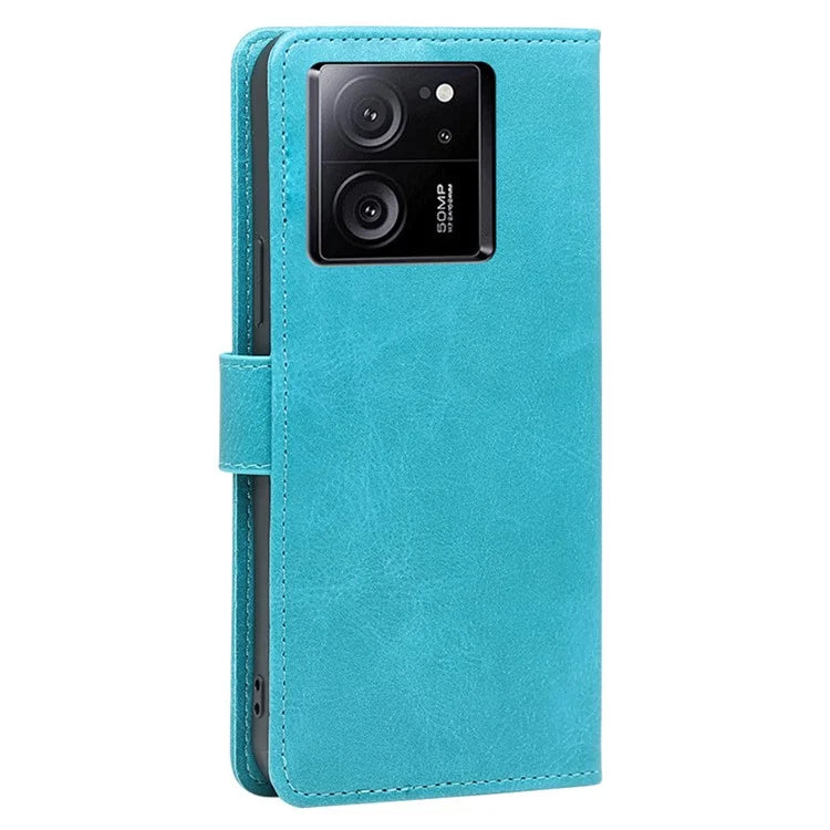 For Xiaomi Redmi K60 Ultra / 13T / 13T Pro Case Slim-Fit Calf Texture PU Leather Phone Shell