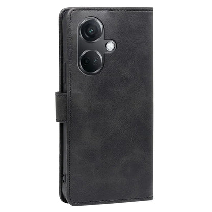 For OnePlus Nord CE3 5G Case Magnetic Clasp Calf Texture PU Leather Phone Shell
