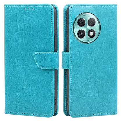 For OnePlus Ace 2 Pro 5G Case Calf Texture Full Protection PU Leather Phone Shell