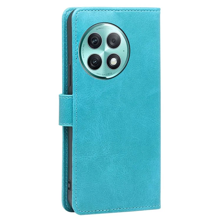 For OnePlus Ace 2 Pro 5G Case Calf Texture Full Protection PU Leather Phone Shell