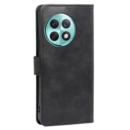 For OnePlus Ace 2 Pro 5G Case Calf Texture Full Protection PU Leather Phone Shell