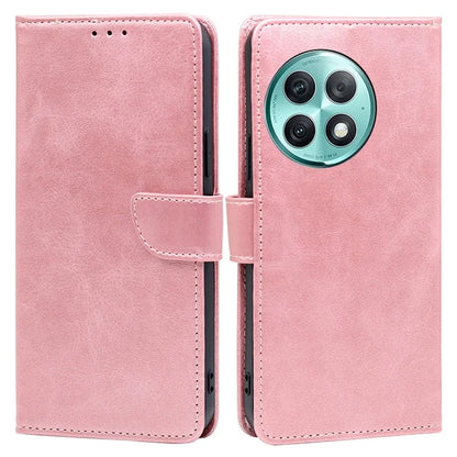 For OnePlus Ace 2 Pro 5G Case Calf Texture Full Protection PU Leather Phone Shell