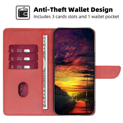 For Nothing Phone (2) Case Scratch Resistant Calf Texture PU Leather Phone Shell
