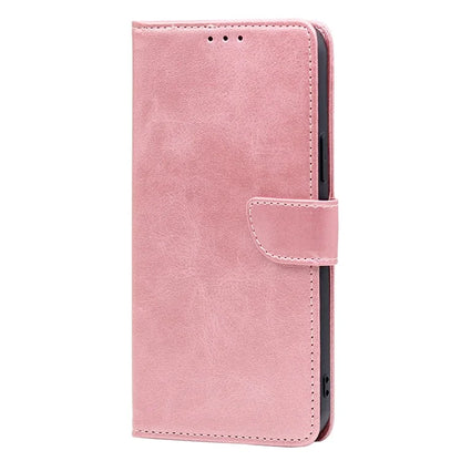 For Honor X6a 4G Case Calf Texture PU Leather Shockproof Phone Shell