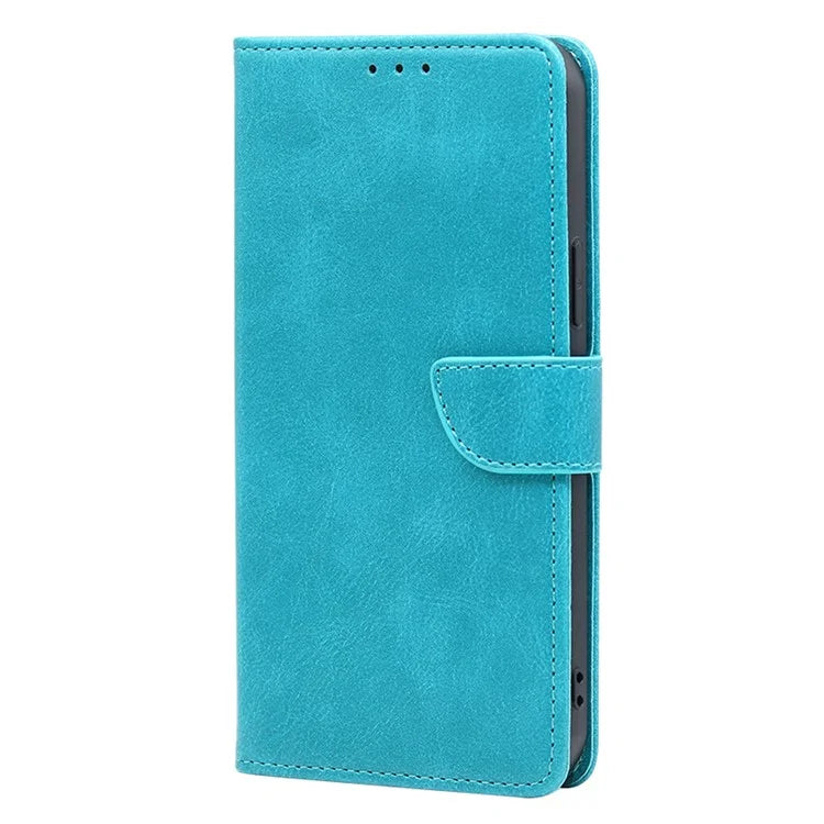 For Honor X6a 4G Case Calf Texture PU Leather Shockproof Phone Shell