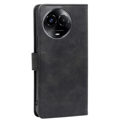 For Realme 11x 5G / 11 5G (Global) PU Leather Protective Cover Calf Texture Stand Wallet Phone Case