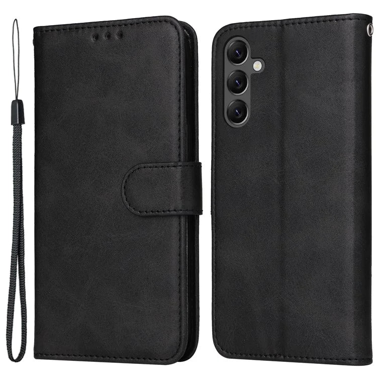 For Samsung Galaxy A25 5G (Global) (161.0 x 76.5 x 8.3mm) Case PU Leather Magnetic Closure Phone Cover