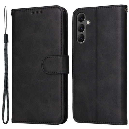 For Samsung Galaxy A25 5G (Global) (161.0 x 76.5 x 8.3mm) Case PU Leather Magnetic Closure Phone Cover