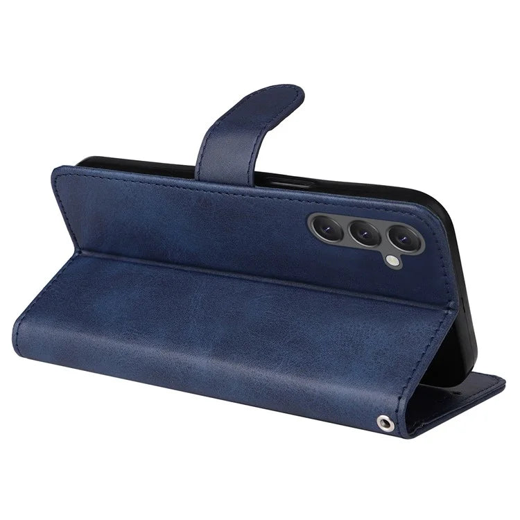 For Samsung Galaxy A25 5G (Global) (161.0 x 76.5 x 8.3mm) Case PU Leather Magnetic Closure Phone Cover
