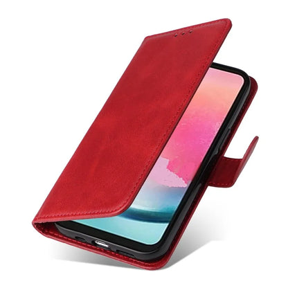 For Samsung Galaxy A25 5G (Global) (161.0 x 76.5 x 8.3mm) Case PU Leather Magnetic Closure Phone Cover