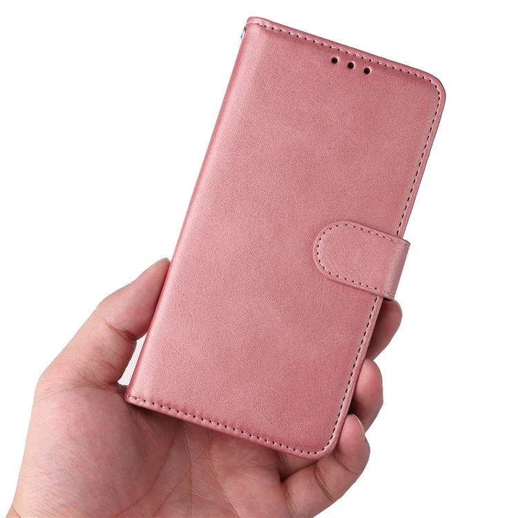 For Xiaomi 14 Case PU Leather Calf Texture Full Protection Phone Protector