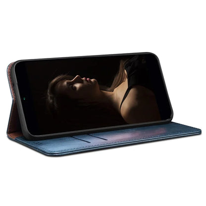 For Xiaomi Redmi Note 13 Pro 5G / Poco X6 5G Case PU Leather Anti-drop Stand Phone Protector