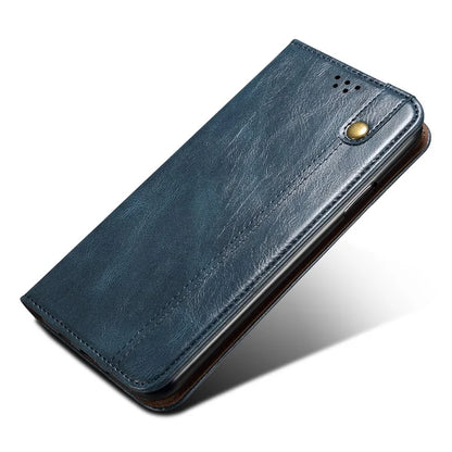 For Xiaomi Redmi Note 13 Pro 5G / Poco X6 5G Case PU Leather Anti-drop Stand Phone Protector