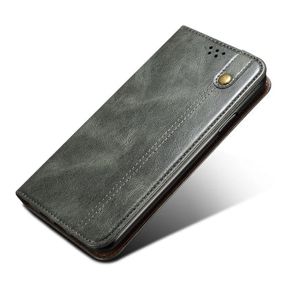 For Xiaomi Redmi Note 13 Pro 5G / Poco X6 5G Case PU Leather Anti-drop Stand Phone Protector
