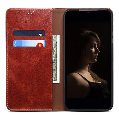 For Xiaomi Redmi Note 13 Pro 5G / Poco X6 5G Case PU Leather Anti-drop Stand Phone Protector