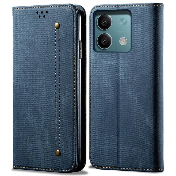 For Xiaomi Redmi Note 13 Pro 5G / Poco X6 5G Case Shockproof PU Leather Wallet Cell Phone Cover
