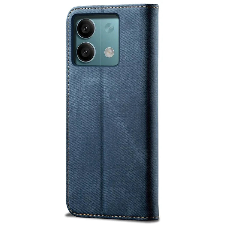 For Xiaomi Redmi Note 13 Pro 5G / Poco X6 5G Case Shockproof PU Leather Wallet Cell Phone Cover