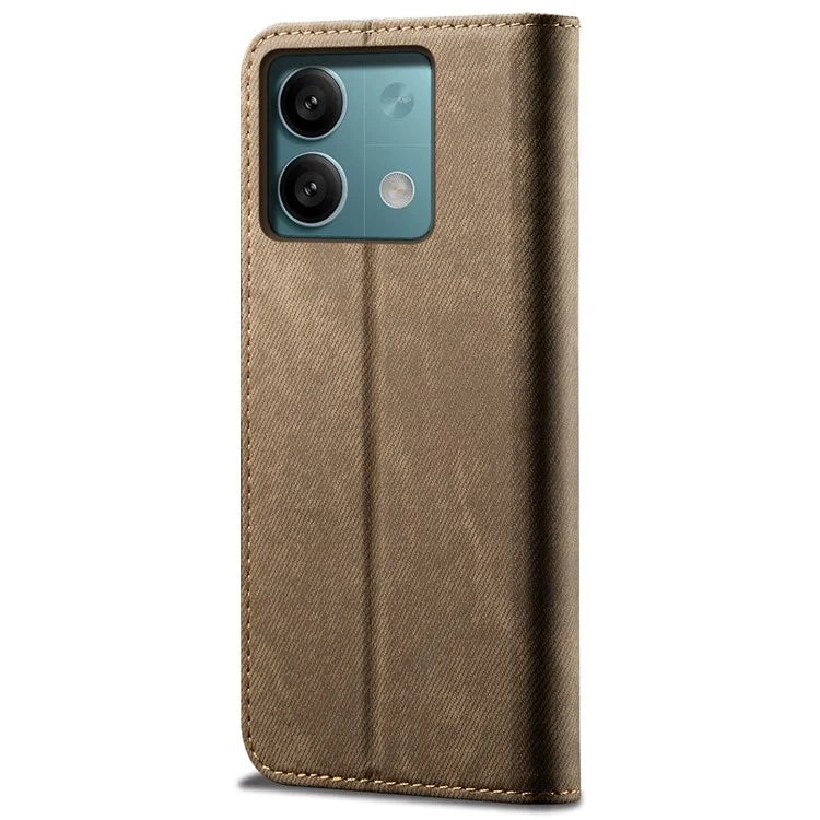 For Xiaomi Redmi Note 13 Pro 5G / Poco X6 5G Case Shockproof PU Leather Wallet Cell Phone Cover