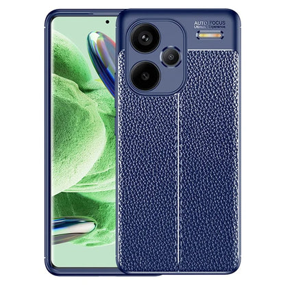 For Xiaomi Redmi Note 13 Pro+ Case Litchi Texture TPU Shockproof Shell Phone Cover