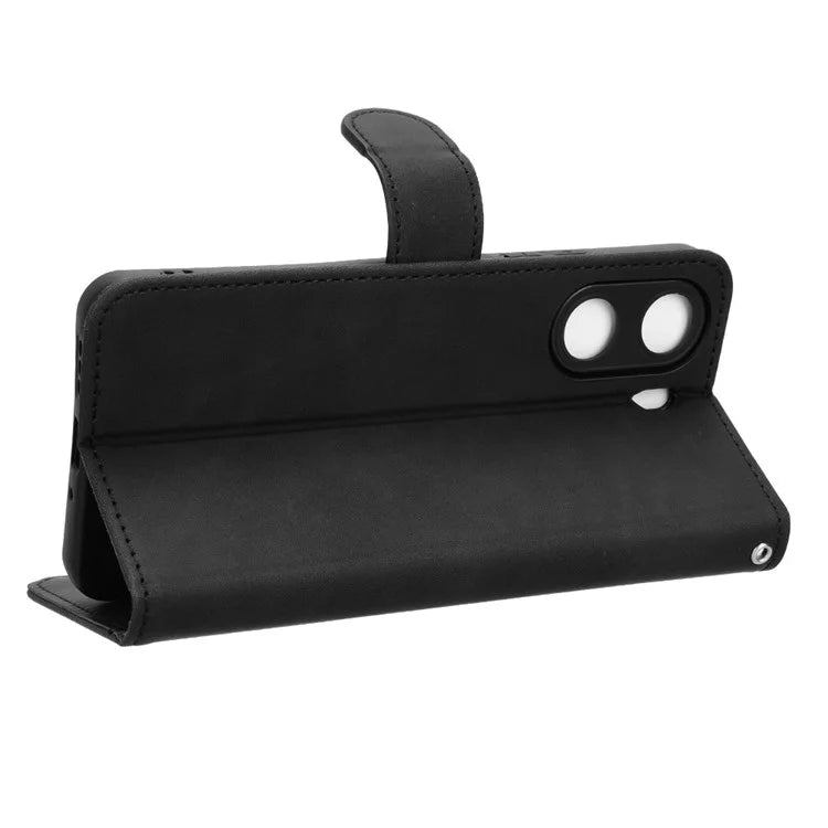For Xiaomi Redmi 13C 4G / Poco C65 4G Case Skin-touch Wallet Leather Cover