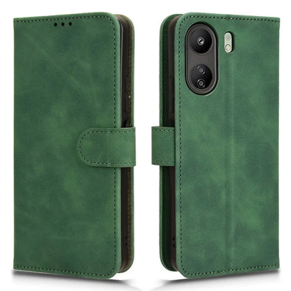 For Xiaomi Redmi 13C 4G / Poco C65 4G Case Skin-touch Wallet Leather Cover