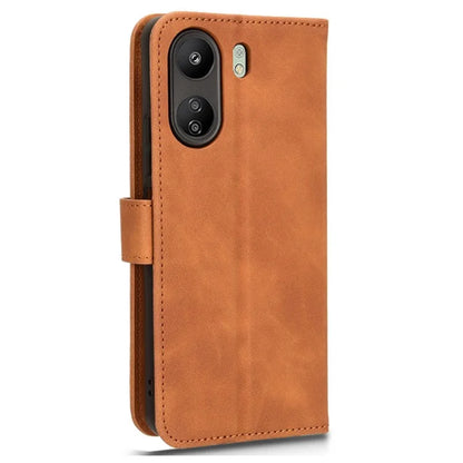 For Xiaomi Redmi 13C 4G / Poco C65 4G Case Skin-touch Wallet Leather Cover